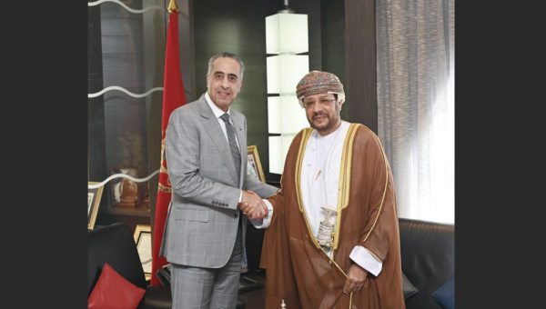 حموشي يستقبل سفير سلطنة عمان بالمغرب