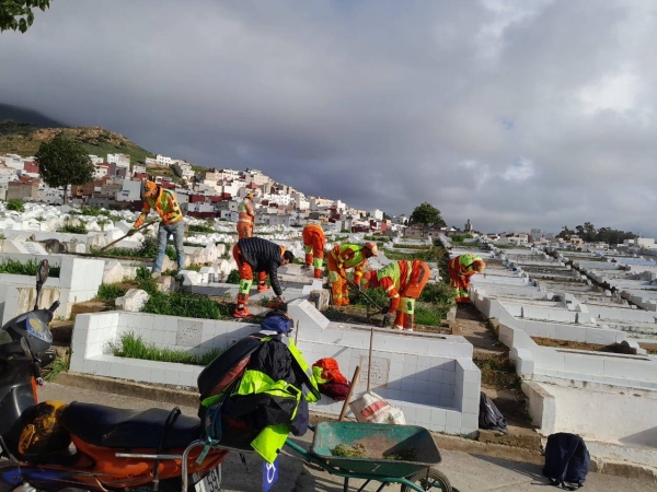 بعد التساقطات المطرية.. حملة نوعية بتطوان